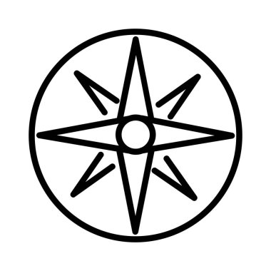 Compass Vector Icon Design