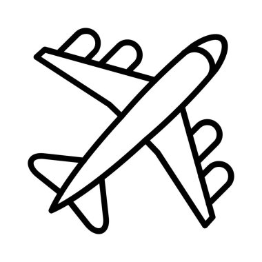 Plane Vector Icon Design