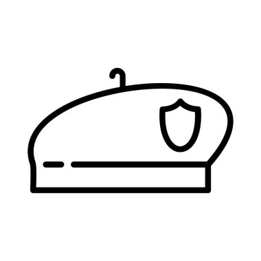 Beret Vector Icon Design