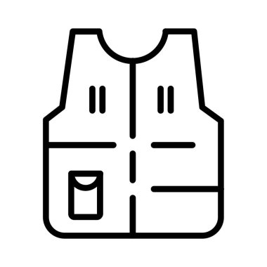 Vest Vector Icon Design