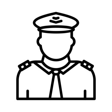 Pilot Vector Icon Design