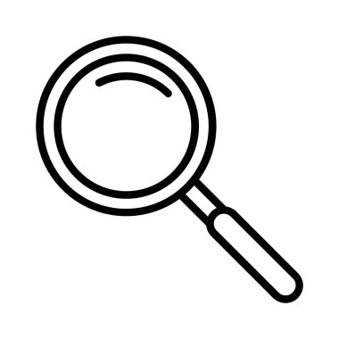 Magnifying Glass Vector Icon Design