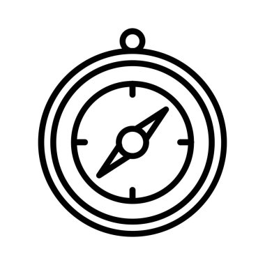 Compass Vector Icon Design