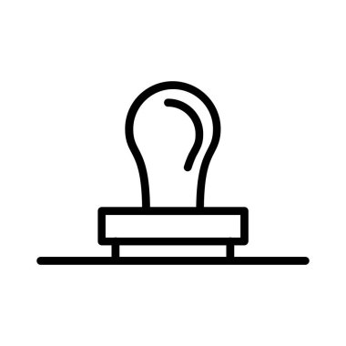 Stamp Vector Icon Design
