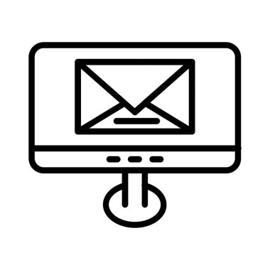 E-posta vektör simgesi tasarım