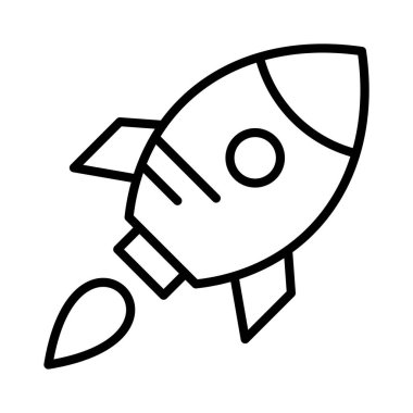 Rocket Vector Icon Design