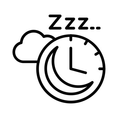 Sleep Vector Icon Design