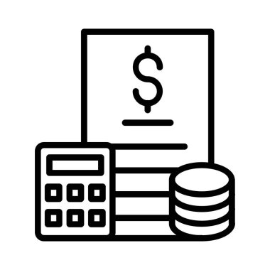 Budget Vector Icon Design