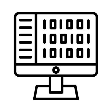 Coding Vector Icon Design