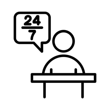 Customer Care Vector Icon Design