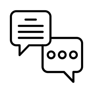 Bubble Speech Vector Icon Design