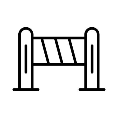 Barrier Vector Icon Design