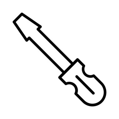 Screwdriver Vector Icon Design