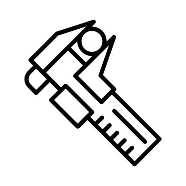 Caliper Vector Icon Design