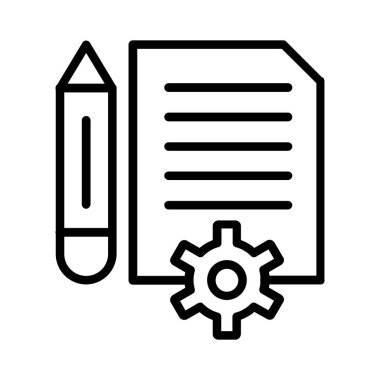 Contract Vector Icon Design