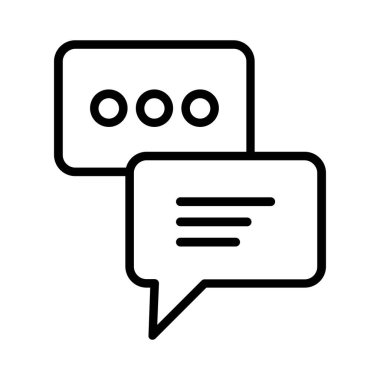 Chat Vector Icon Design