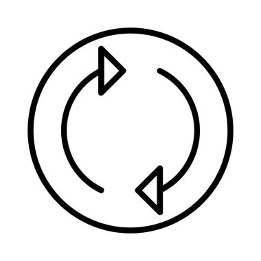 Return  Vector Icon Design