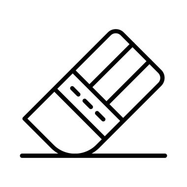 Eraser Vector Icon Design