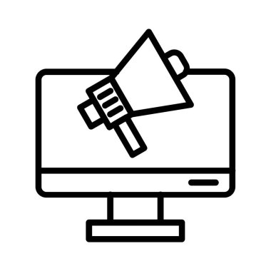 Megaphone Vector Icon Design