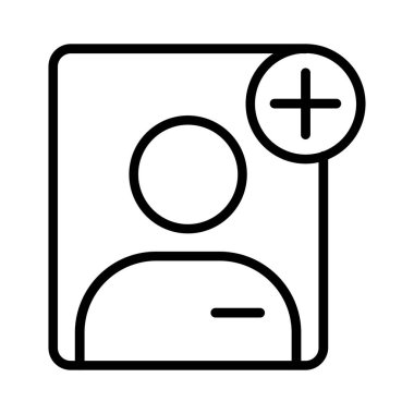 User Add Vector Icon Design