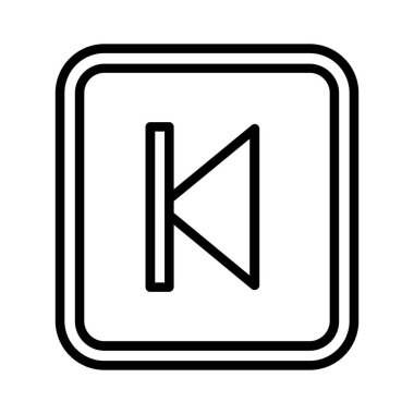 Back Vector Icon Design