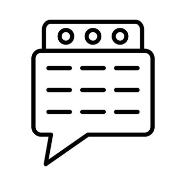 Chat Vector Icon Design