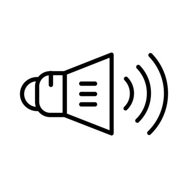 Hoparlör vektör simgesi tasarım