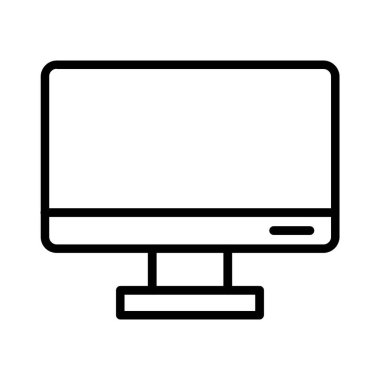 Monitor Vector Icon Design
