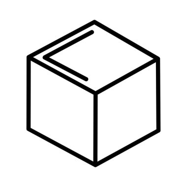 3d View Vector Icon Design