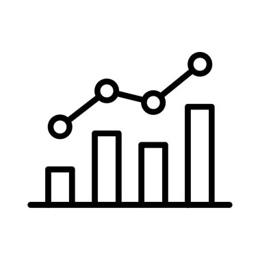 analytics Vector Icon Design