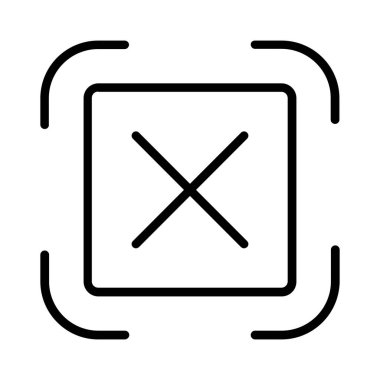 Crossed Vector Icon Design