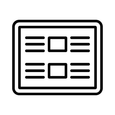 News Vector Icon Design