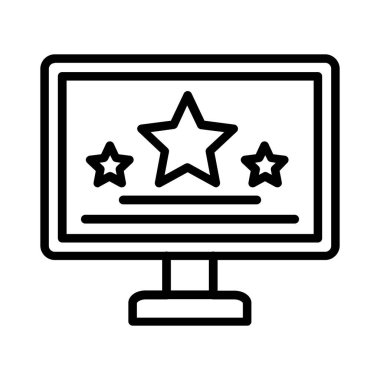 Rating Vector Icon Design