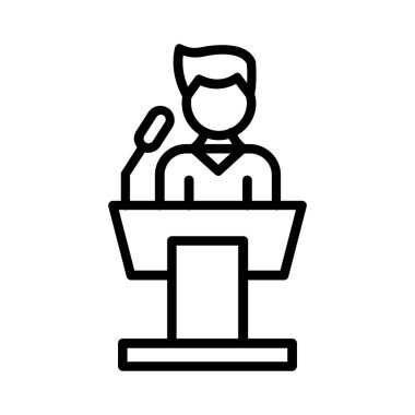 Speech Vector Icon Design