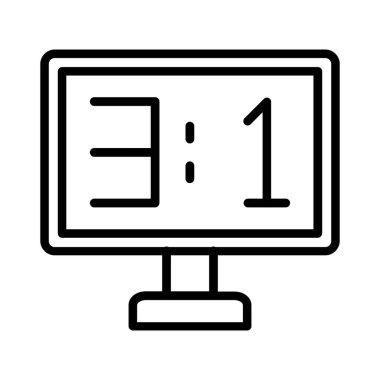 Puan Kurulu vektör simgesi tasarım