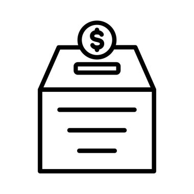 Donation Vector Icon Design