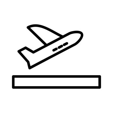 Departure Vector Icon Design