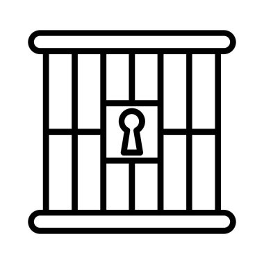 Jail Vector Icon Design