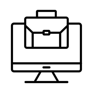 Briefcase Vector Icon Design