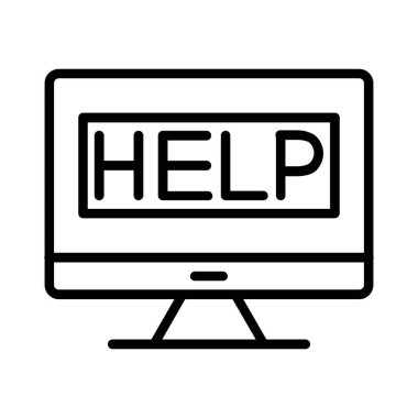 Vektör simgesi tasarım yardım