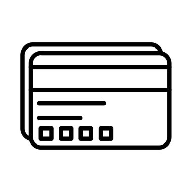 Visa Card Vector Icon Design