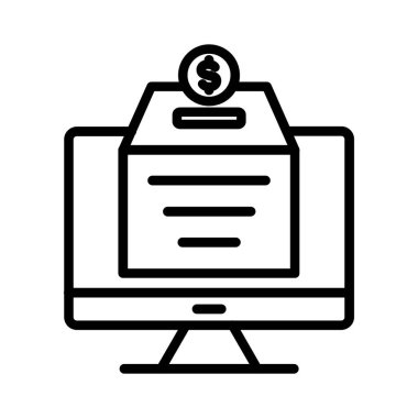 Donation Vector Icon Design