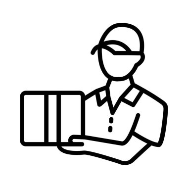 Courier Vector Icon Design