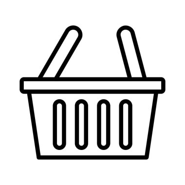 Basket Vector Icon Design