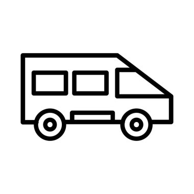 Van Vector Icon Design