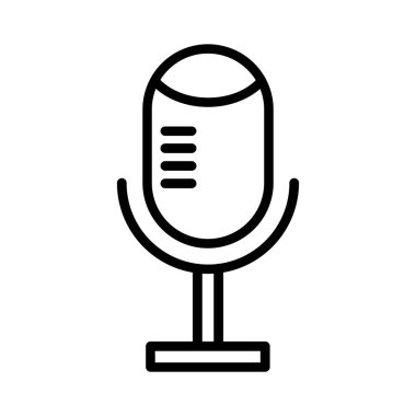 Podcast Vector Icon Design