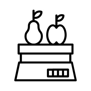 Weight Vector Icon Design