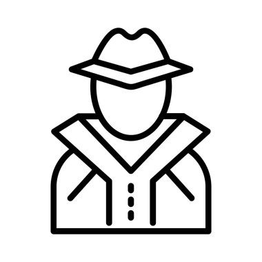 Criminal Vector Icon Design