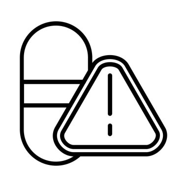 Overdose Vector Icon Design