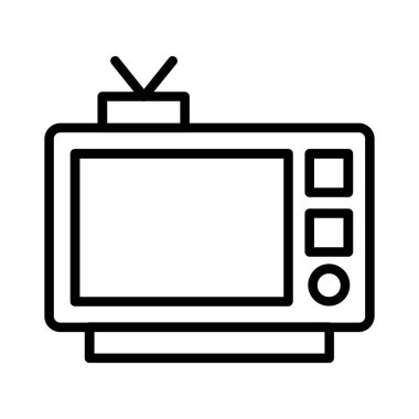 TV vektör simgesi tasarım